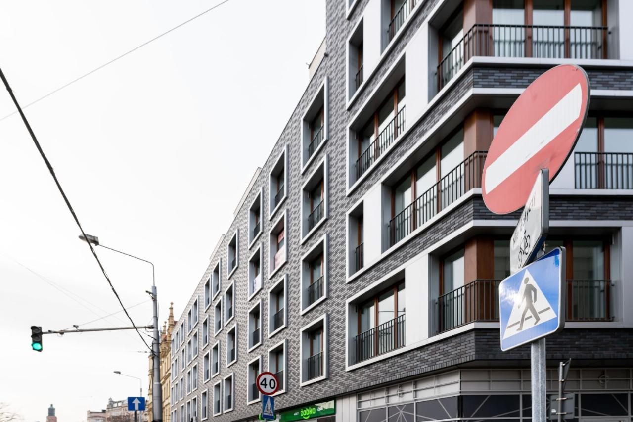 Apartwro - Apartament Przy Wyspie Slodowej, Garaz, Projektor, Rowery Lägenhet Wrocław Exteriör bild